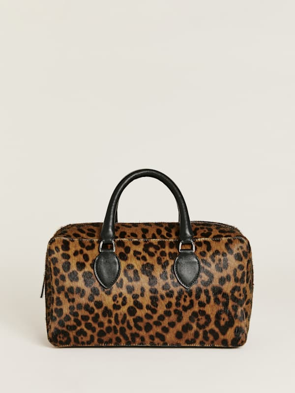 Medium Patrizia Bag - Leopard Haircalf